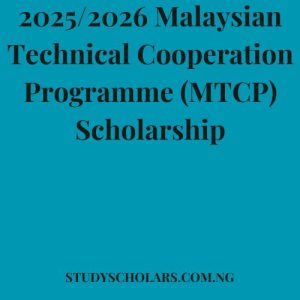 2025 2026 Malaysian Technical Cooperation Programme Mtcp Scholarship 2025 2026 Malaysian Technical Cooperation Programme Mtcp Scholarship