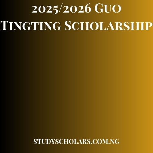 2025 2026 Guo Tingting Scholarship Study Scholars 20252026 Guo Tingting Scholarship 